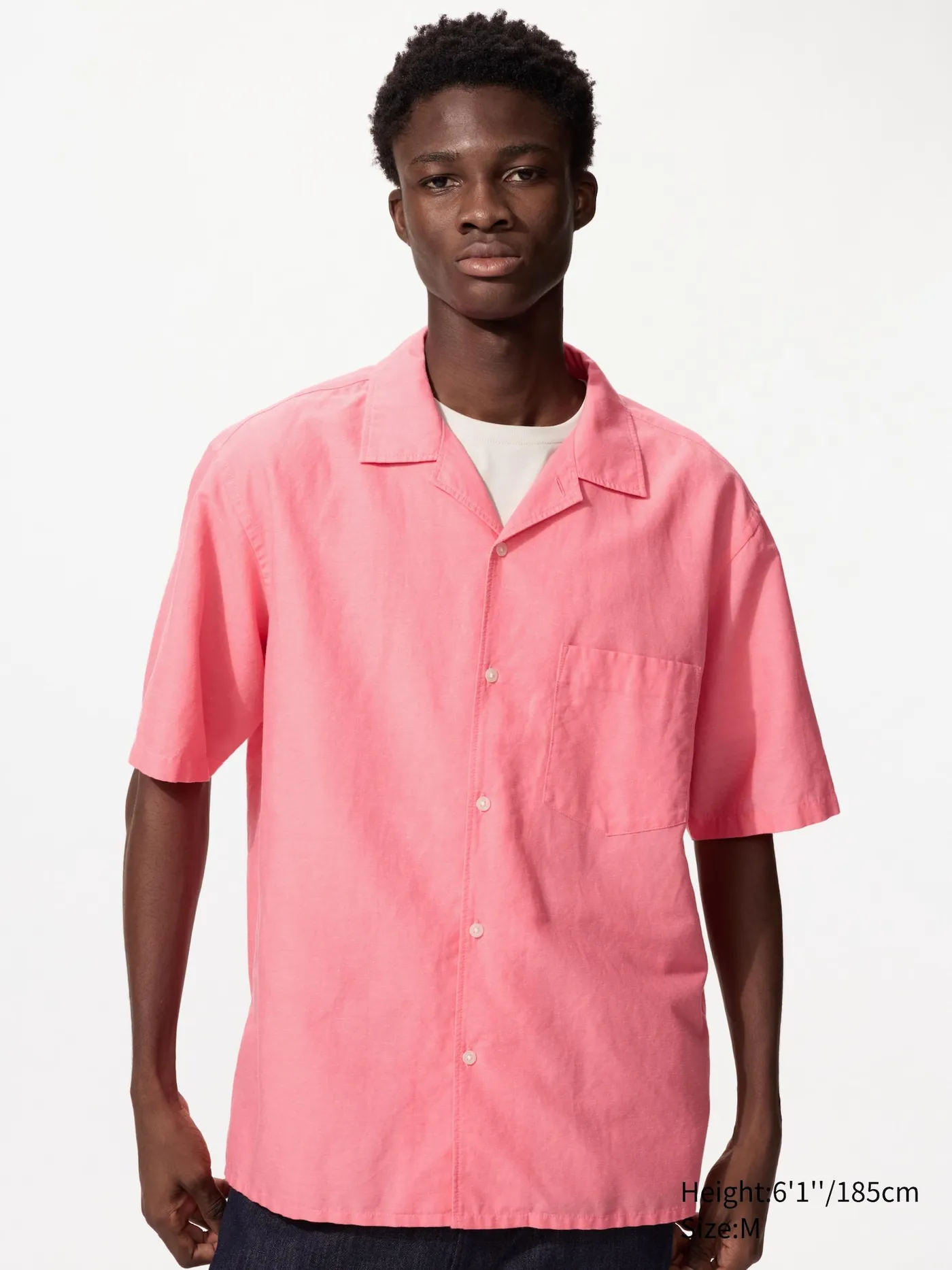 Cotton Linen Shirt | Short Sleeve