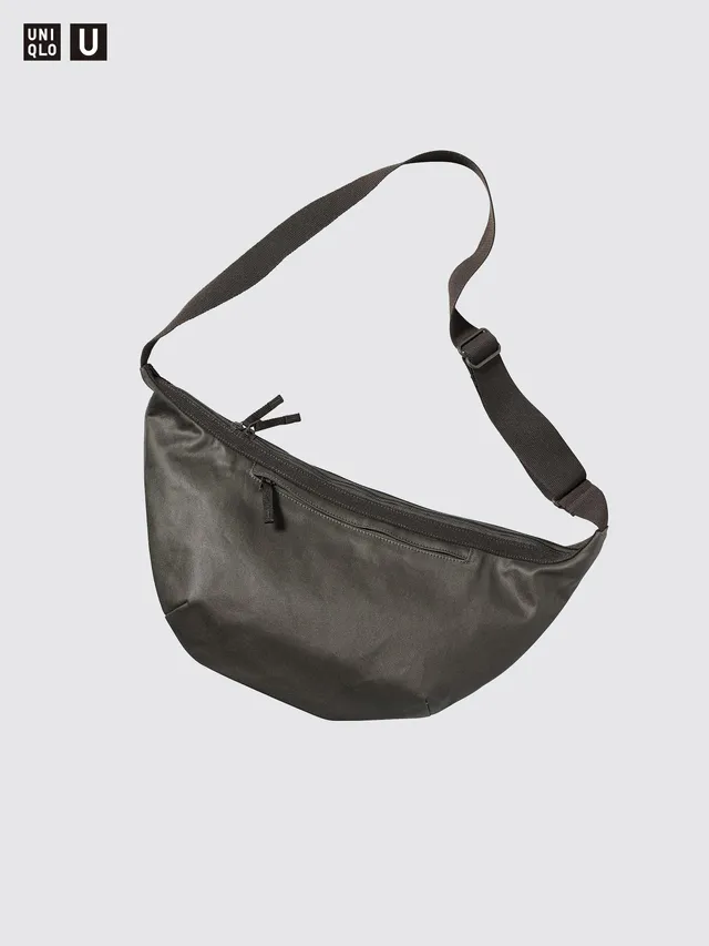 Coated Cotton Shoulder Bag