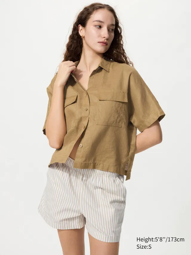 Cotton Easy Shorts | Stripe