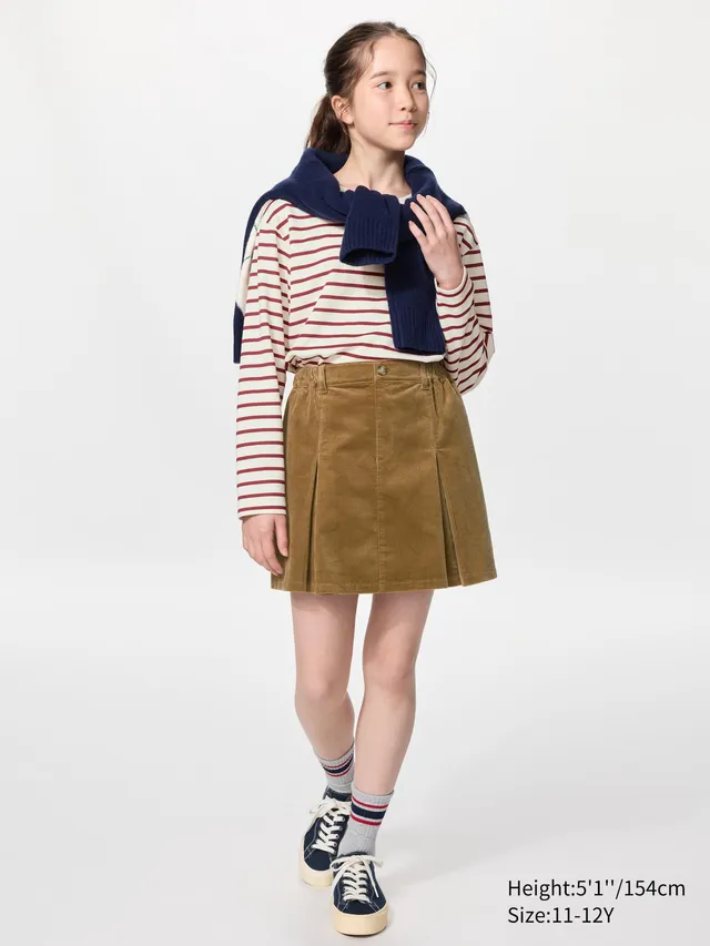 Corduroy Mini Skort