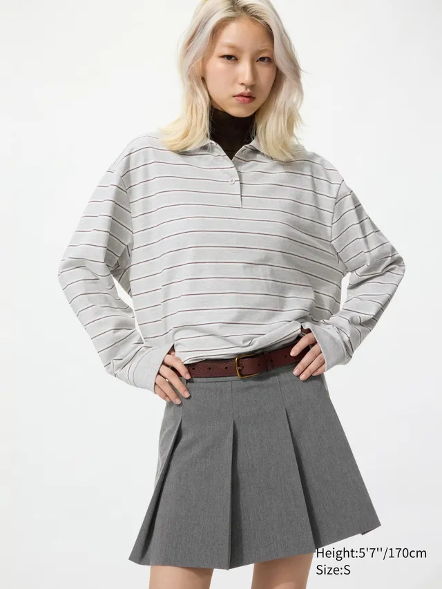 Pleated Skort