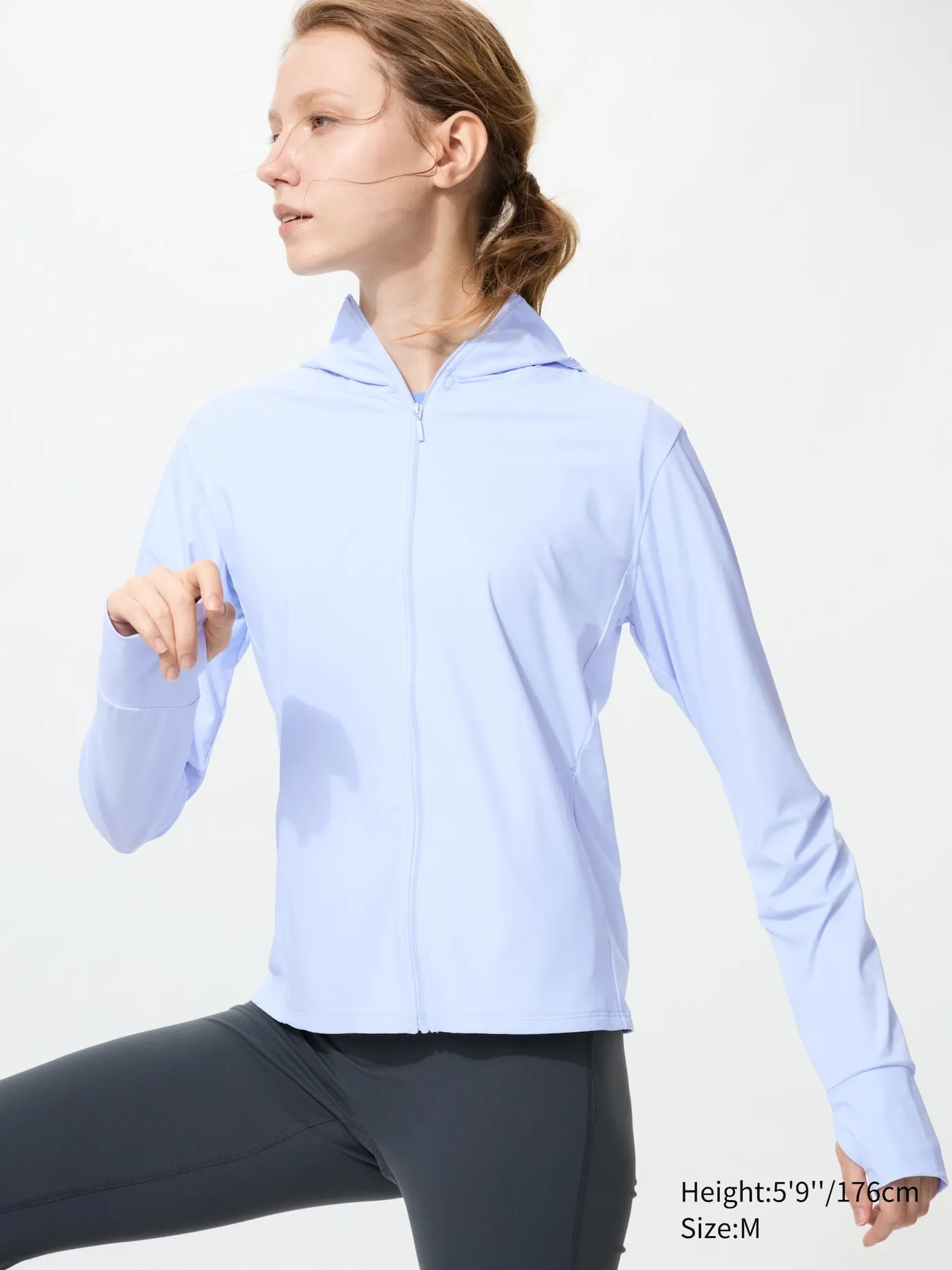 Ultra Stretch AIRism UV Protection Full-Zip Hoodie