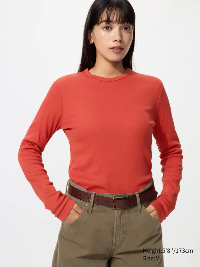 Soft Ribbed T-Shirt | Long Sleeve
