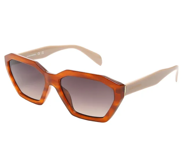 Geo Shiny Lens Sunglasses