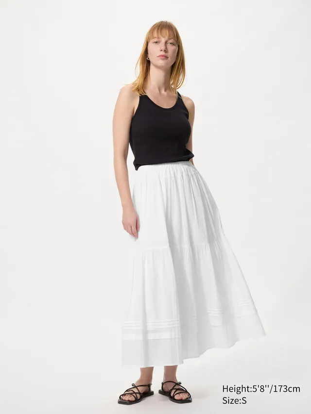 Tiered Maxi Skirt