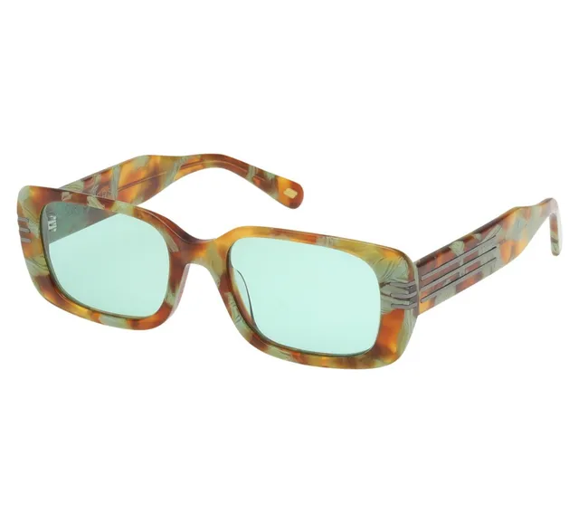 Elevated Rectangle 3 Line Sunglasses