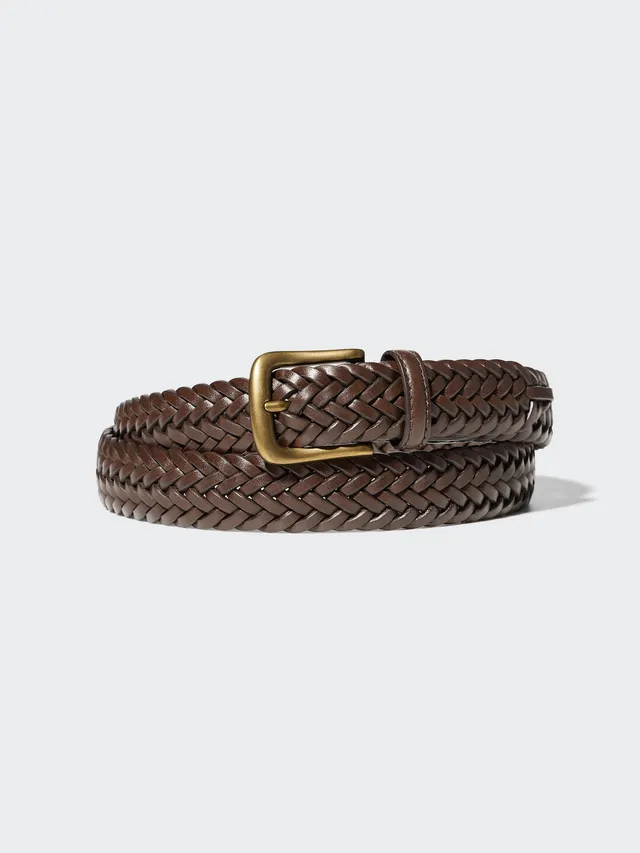 Leather Mesh Belt