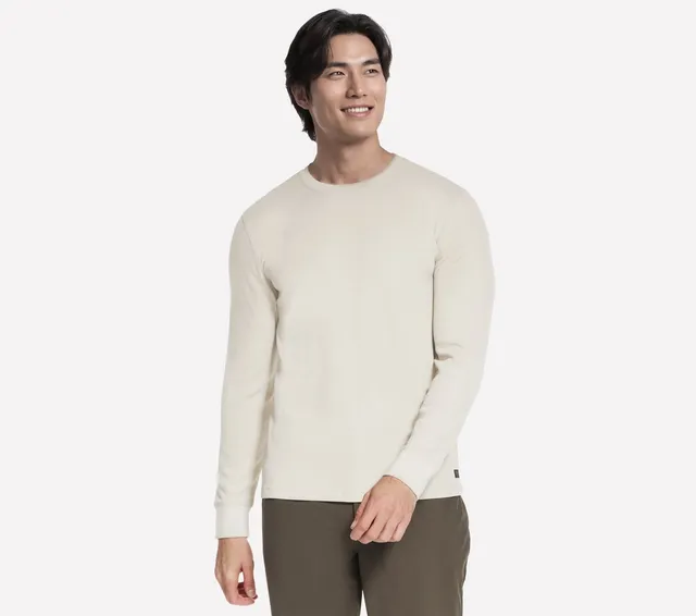 GO KNIT Waffle Ease Crew
