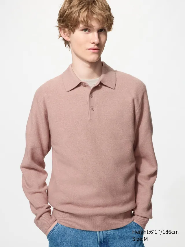 Souffle Yarn Polo Sweater