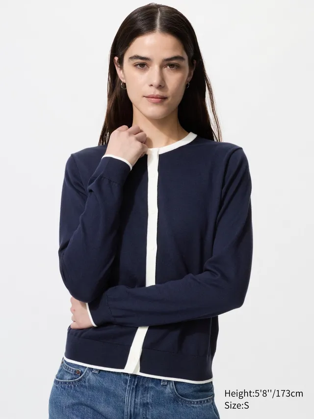UV Protection Cardigan | Color Block
