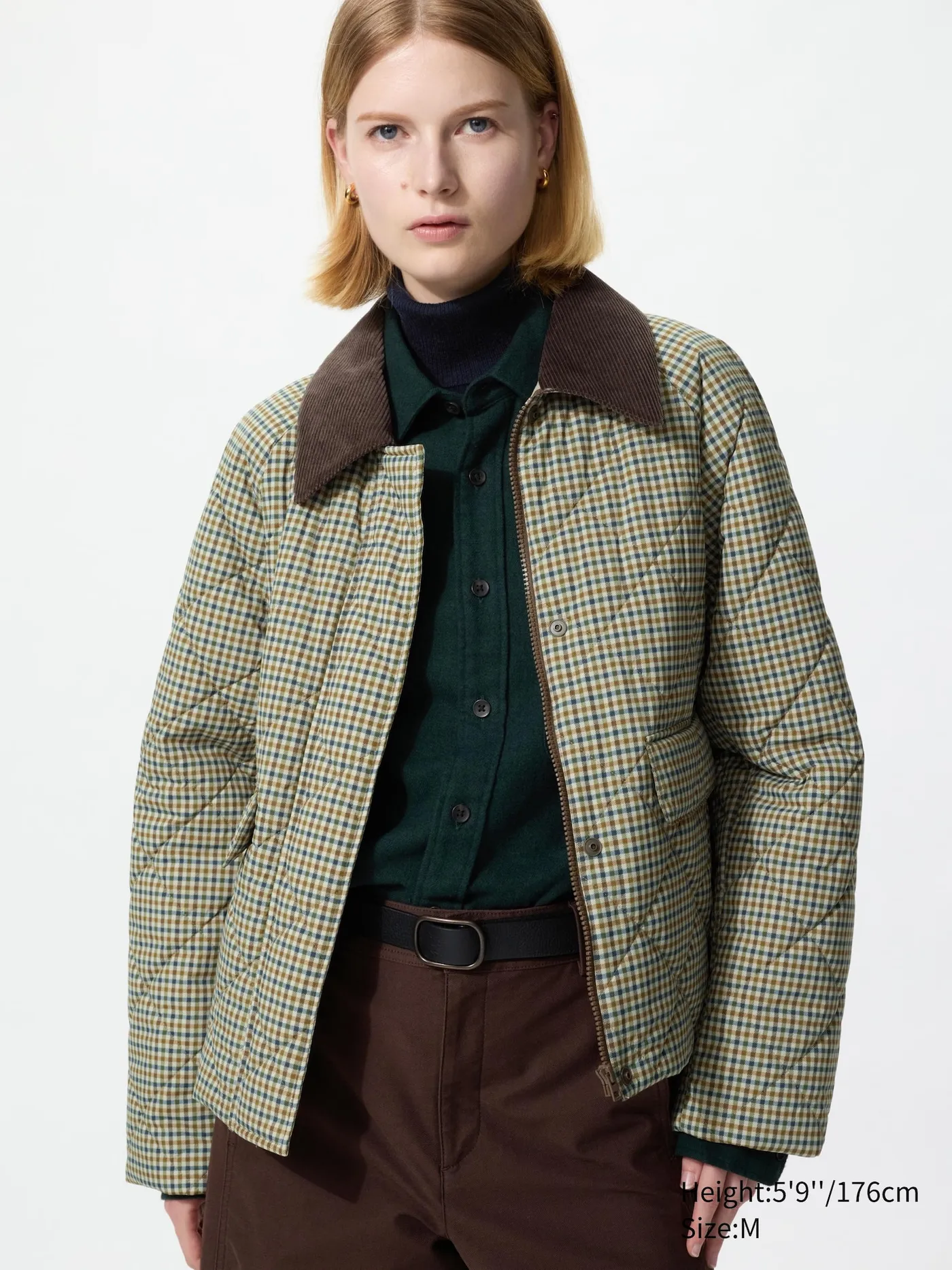 Padded Utility Short Jacket | Pattern