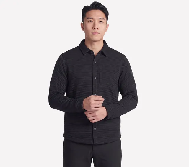 GO WALK Ottoman Shirt Jacket