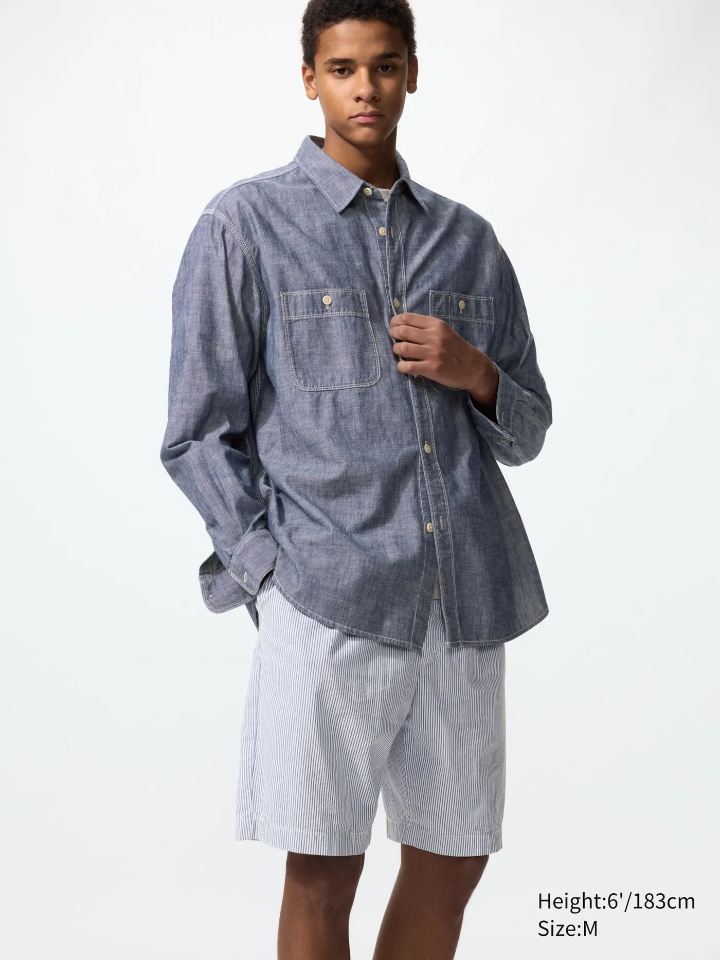 Stretch Easy Shorts | Seersucker | 8"