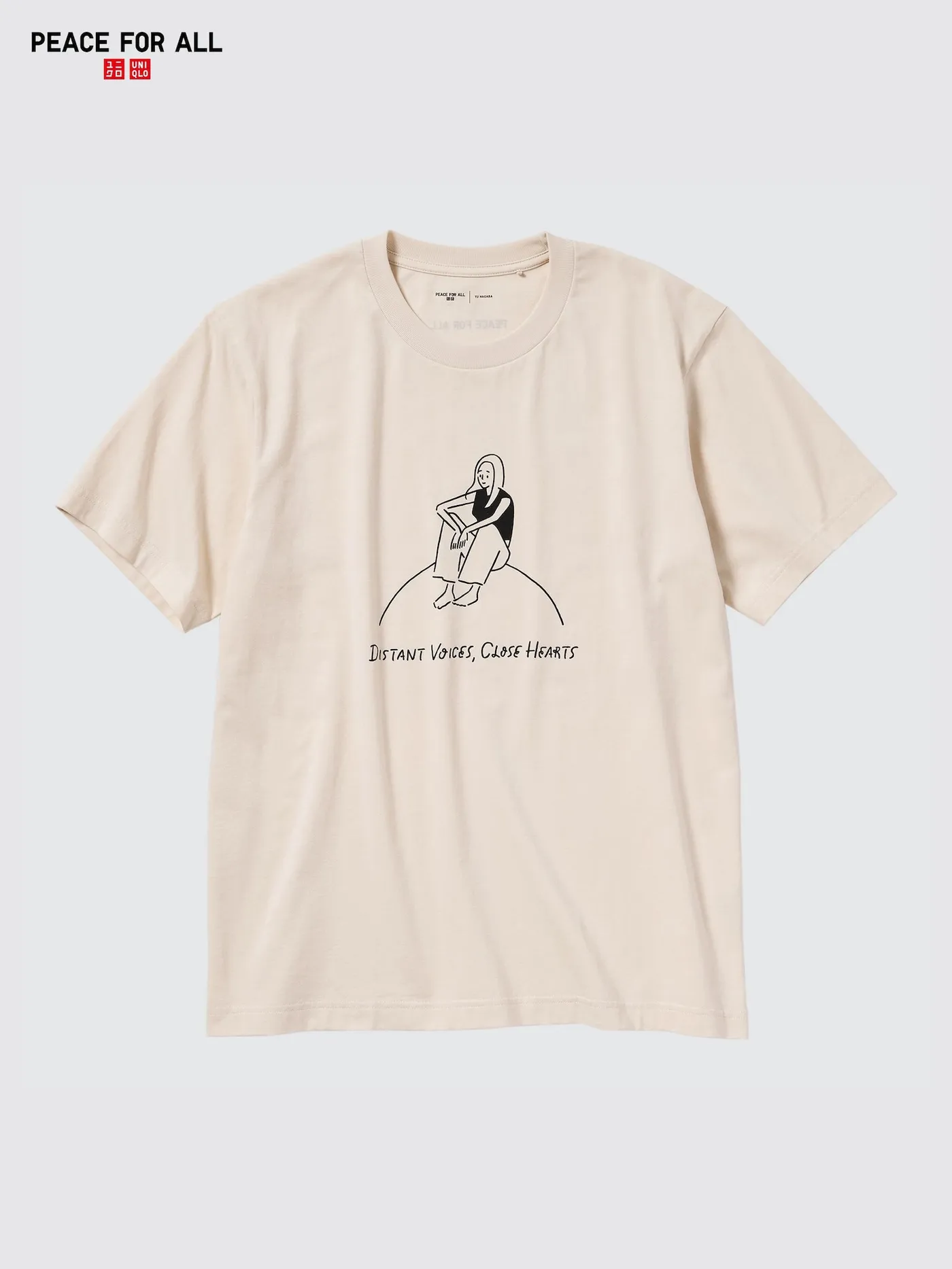 PEACE FOR ALL Graphic T-Shirt | Yu Nagaba