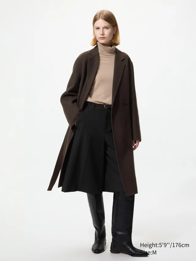 Double Face Relaxed Long Coat
