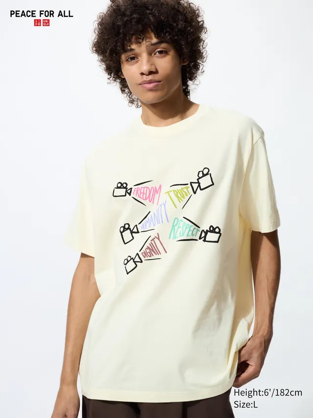 PEACE FOR ALL Graphic T-Shirt | Displacement Film Fund