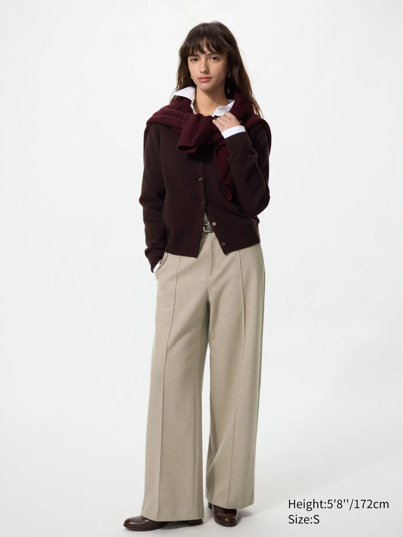 Brushed Jersey Wide Pants