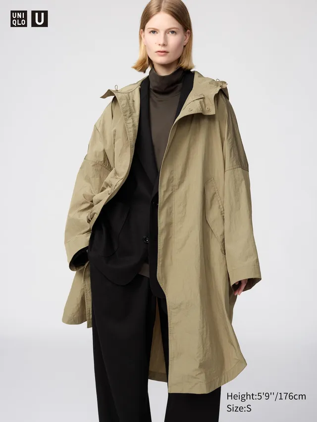 Hooded Long Coat | Oversized