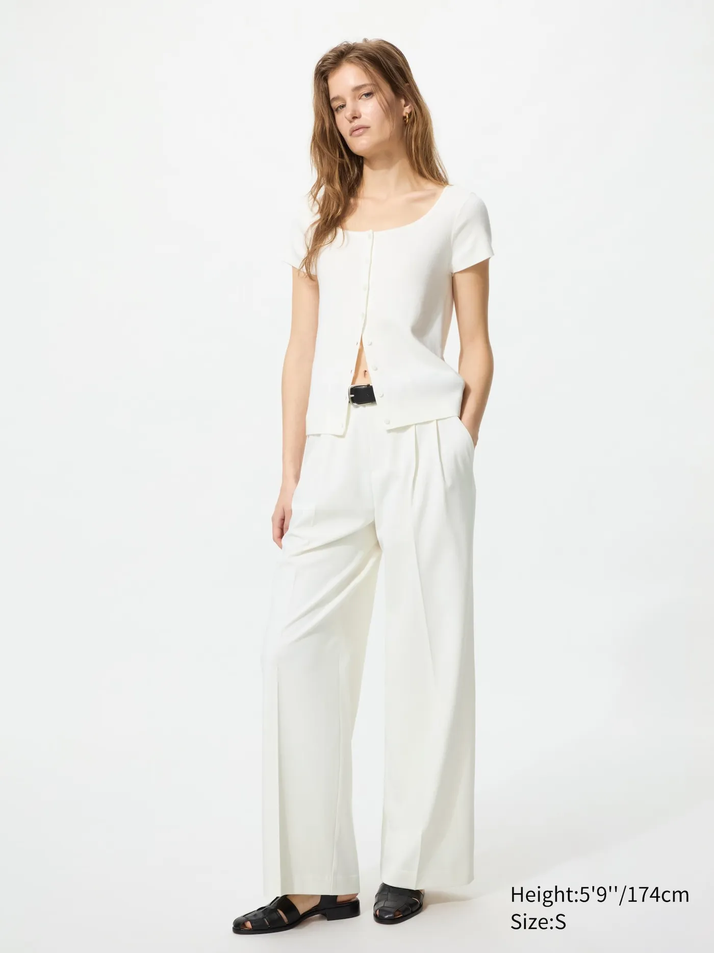 Smart Wide Straight Pants | Tall