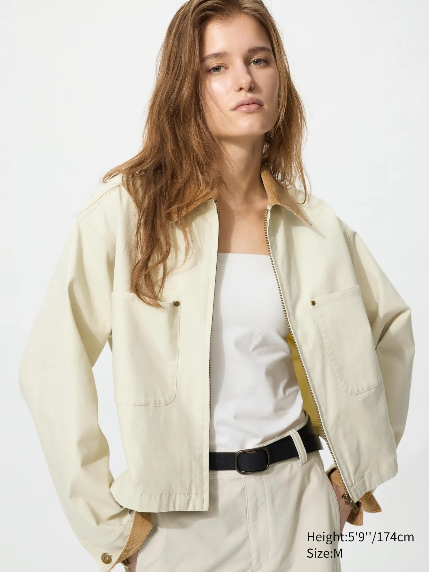Zip-Up Short Jacket