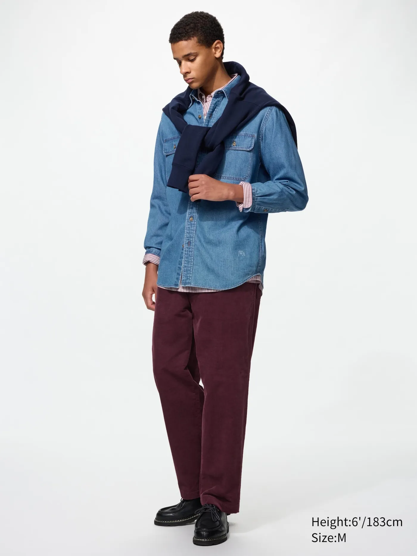 Corduroy Easy Ankle Pants