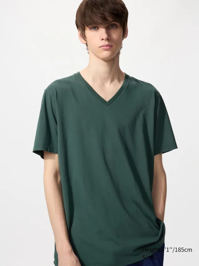 SUPIMA® Cotton V-Neck T-Shirt