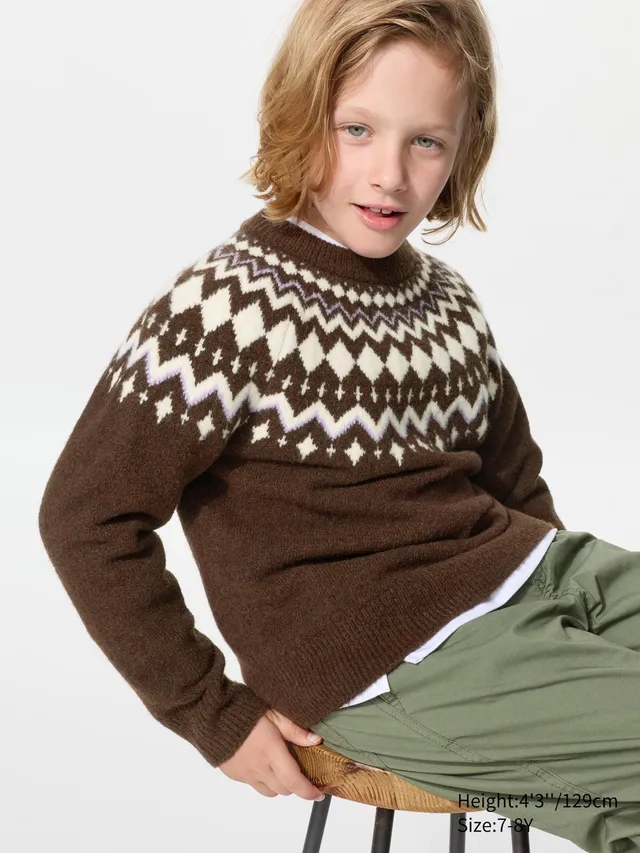 Souffle Yarn Sweater | Fair Isle
