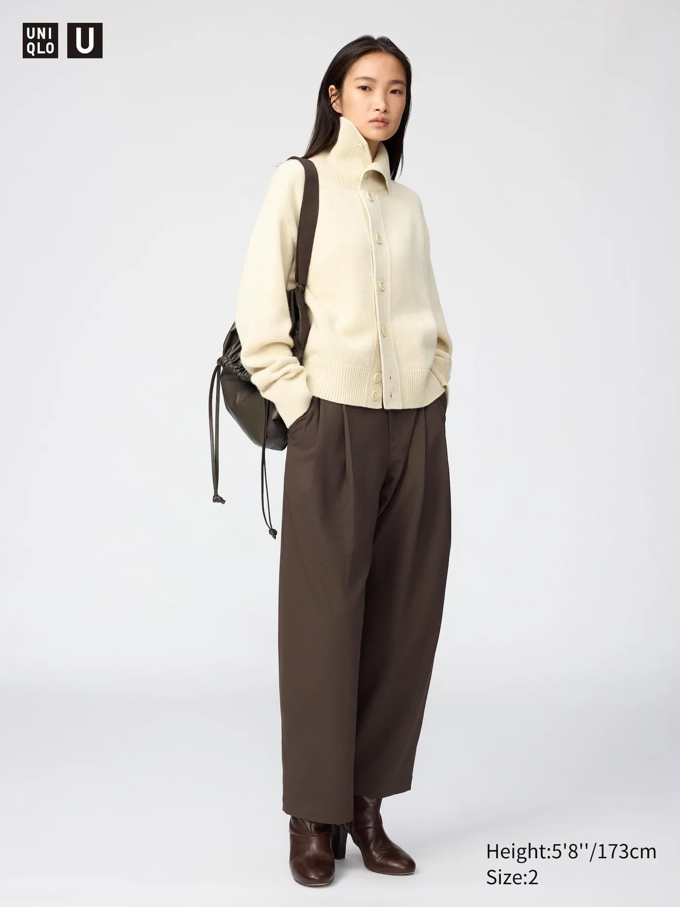 Pleated Barrel Pants