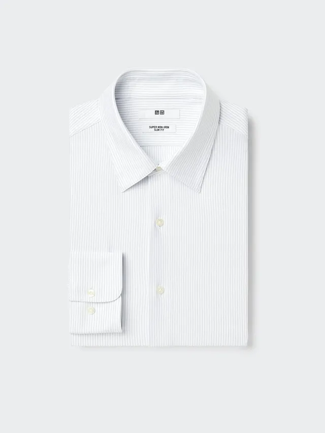 Super Non-Iron Jersey Slim Shirt | Striped