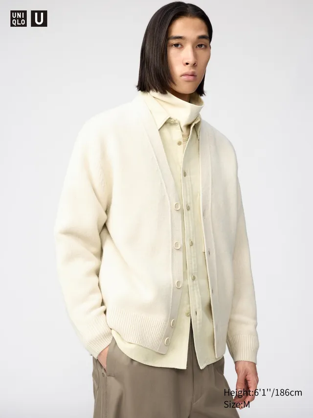 Lambswool V-Neck Cardigan