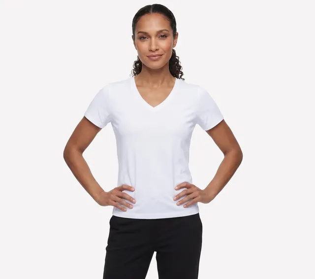 Pima V-Neck Tee