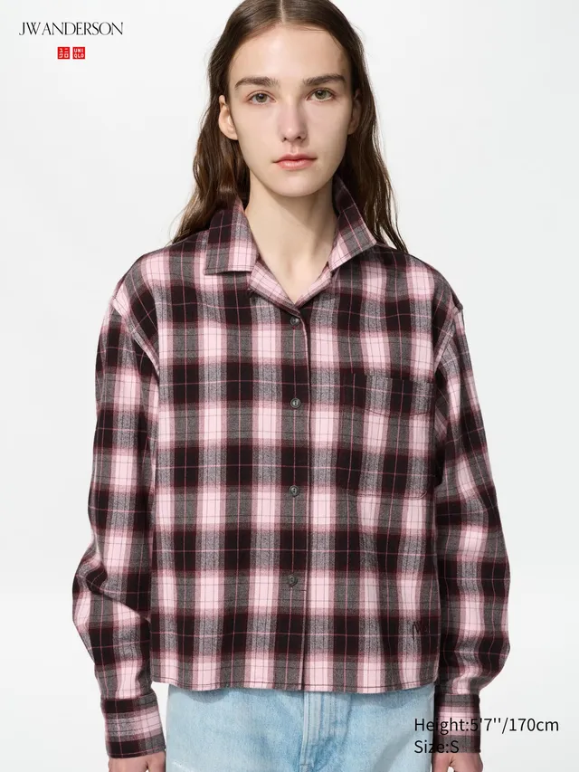 Flannel Boxy Shirt | Check