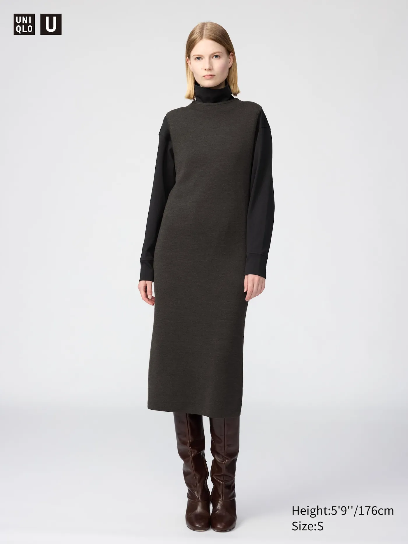 Double Face Knit Sleeveless Dress
