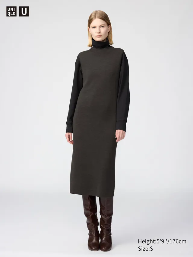 Double Face Knit Sleeveless Dress