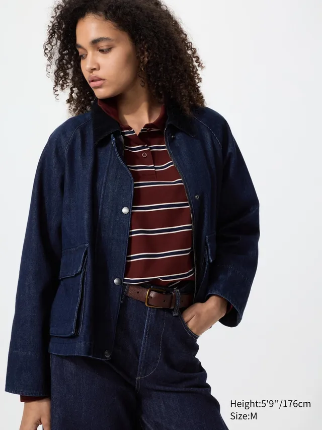 Barn Short Jacket | Denim