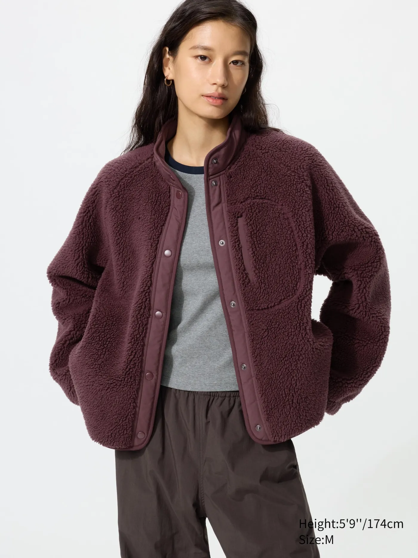 Pile Lined Fleece Combination Jacket