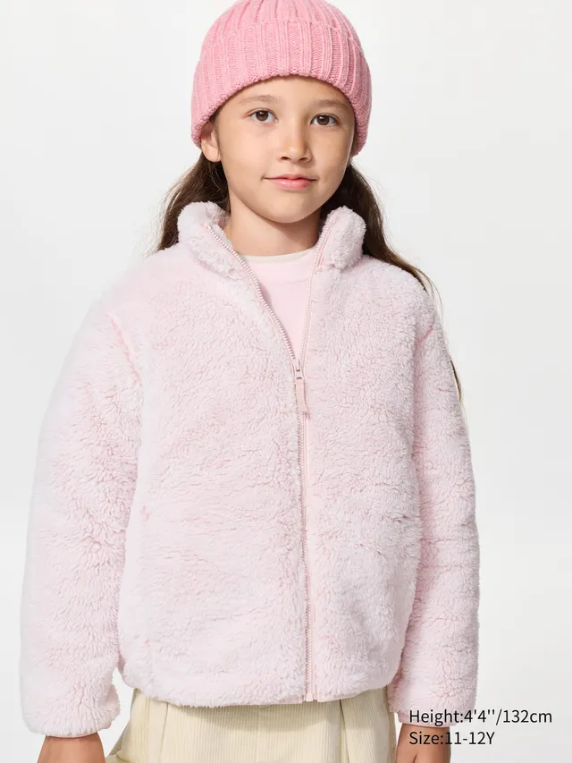 Fluffy Yarn Fleece Full-Zip Jacket