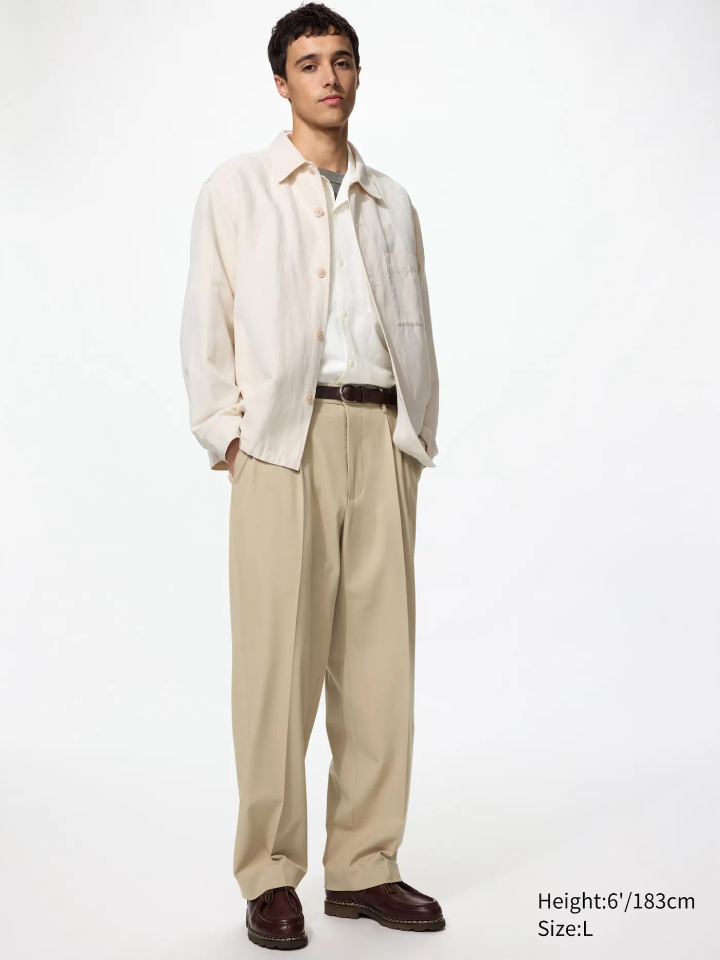 Pleated Wide Pants