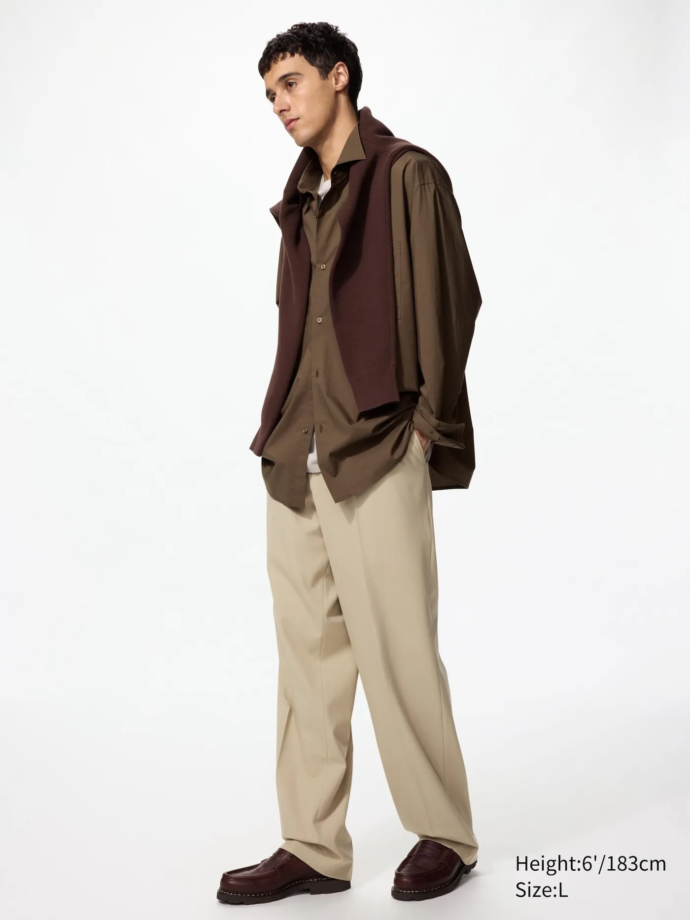 Pleated Wide Pants | Tall