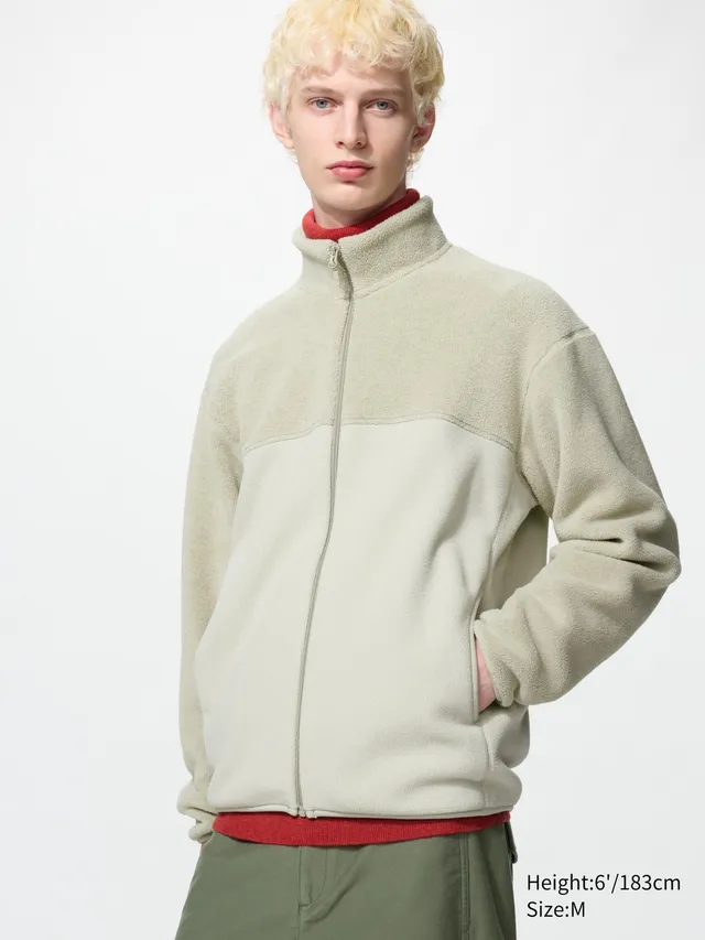 Fleece Full-Zip Jacket | Color Block