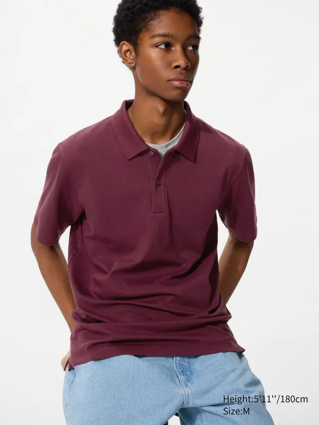 AIRism Cotton Pique Polo Shirt