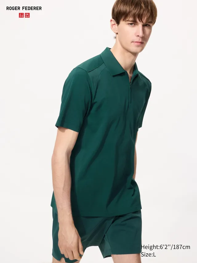DRY-EX Quarter-Zip Polo Shirt