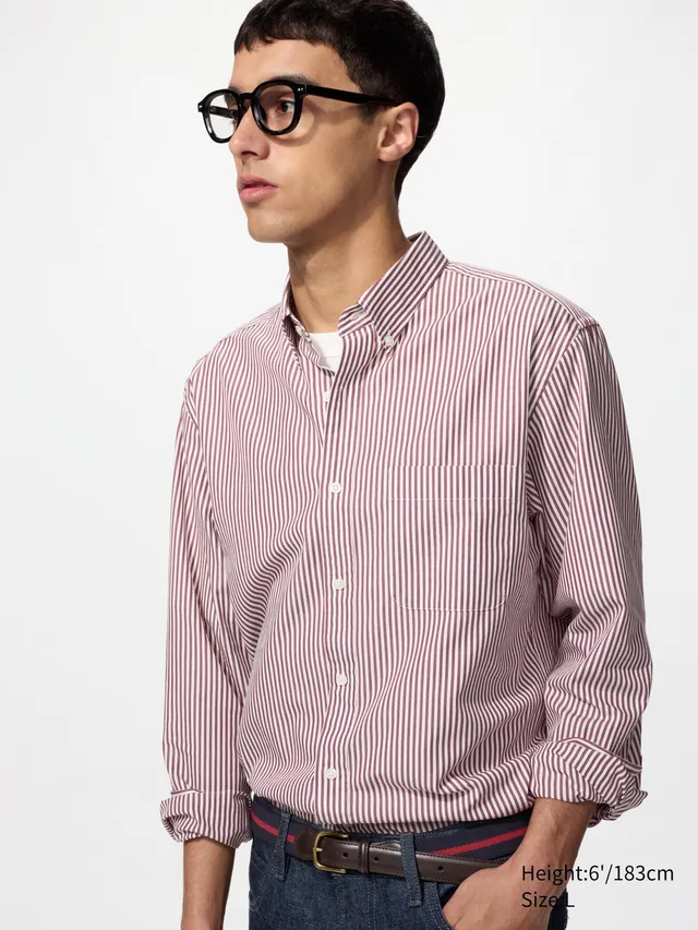 Broadcloth Shirt | Button Down | Striped