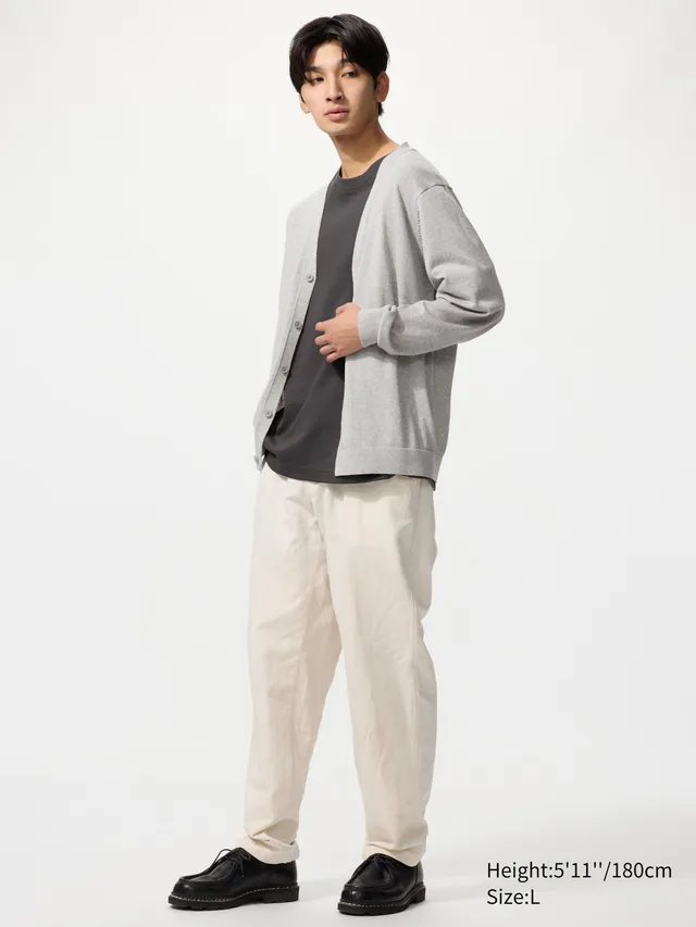 Linen Blend Relaxed Pants