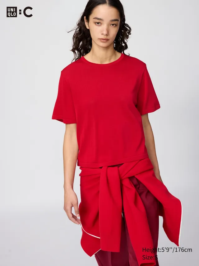 Boxy Knitted T-Shirt