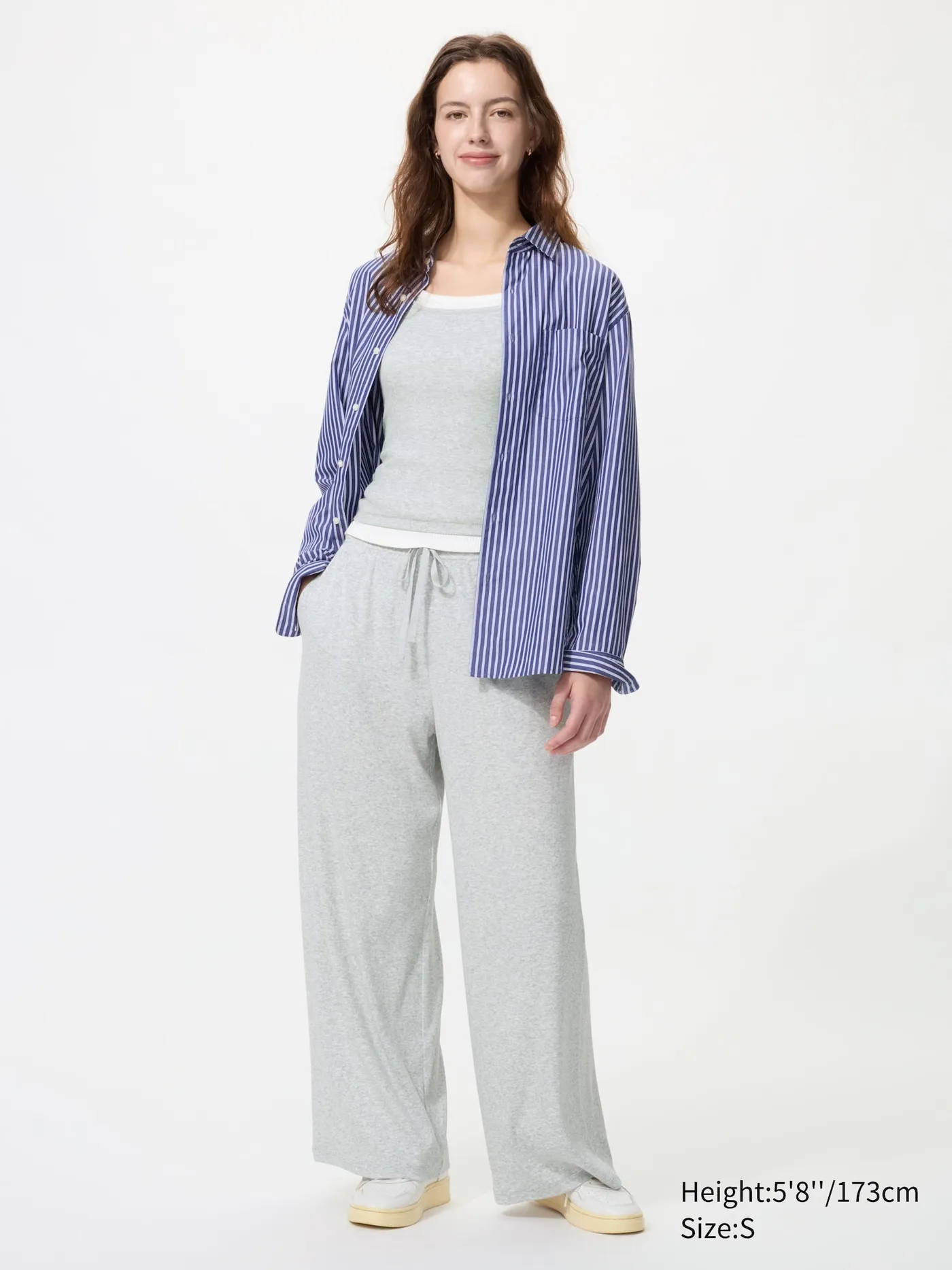 Ribbed Wide Easy Pants
