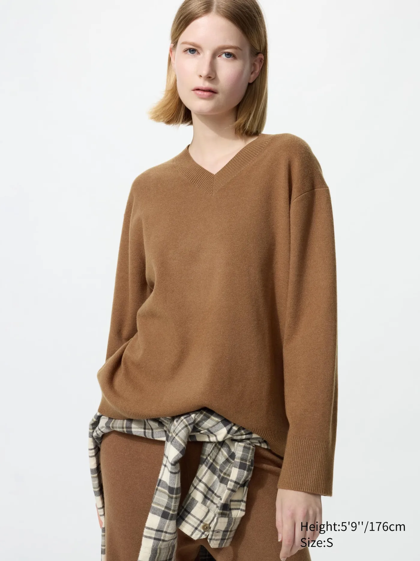 Washable Knit V-Neck Sweater | Smooth