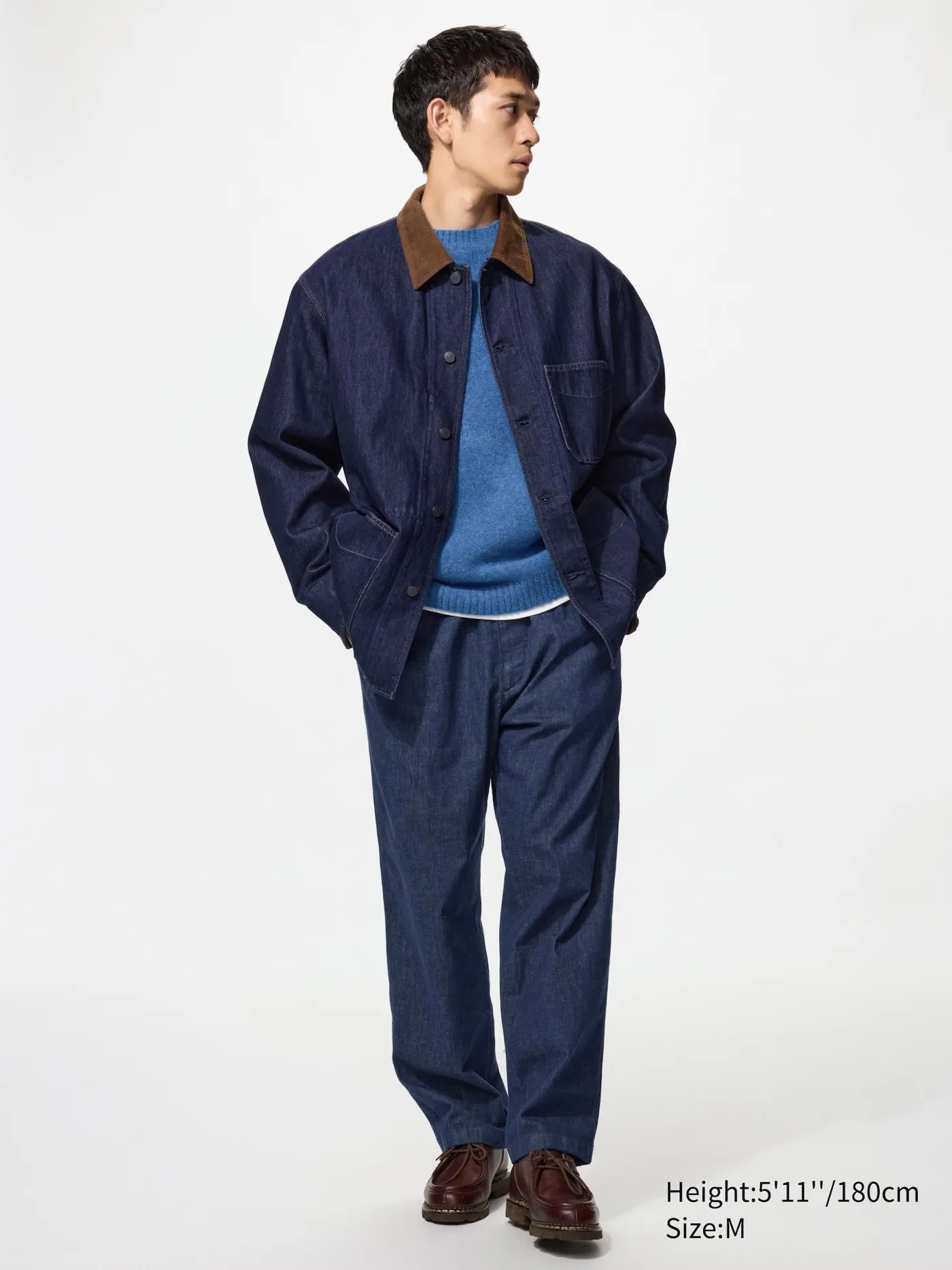 Stretch Easy Ankle Pants | Denim