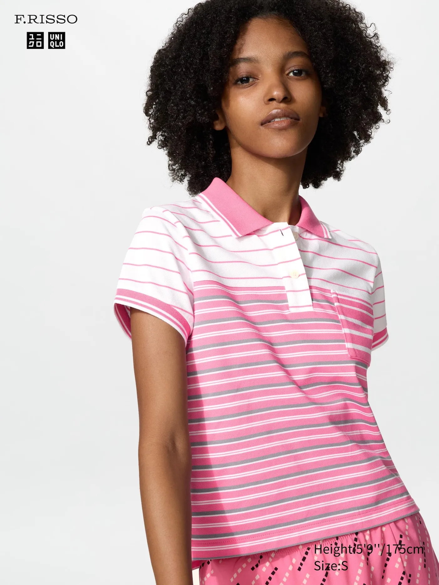Striped Mini Polo Shirt