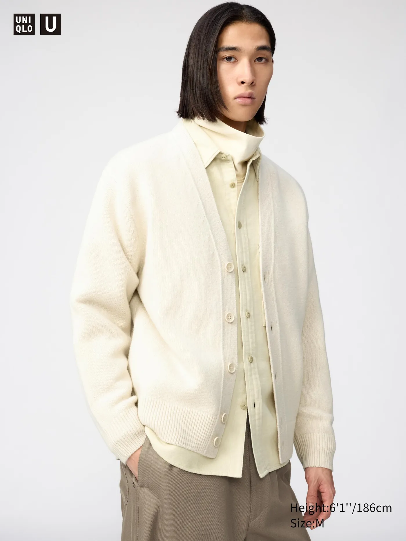 Lambswool V-Neck Cardigan